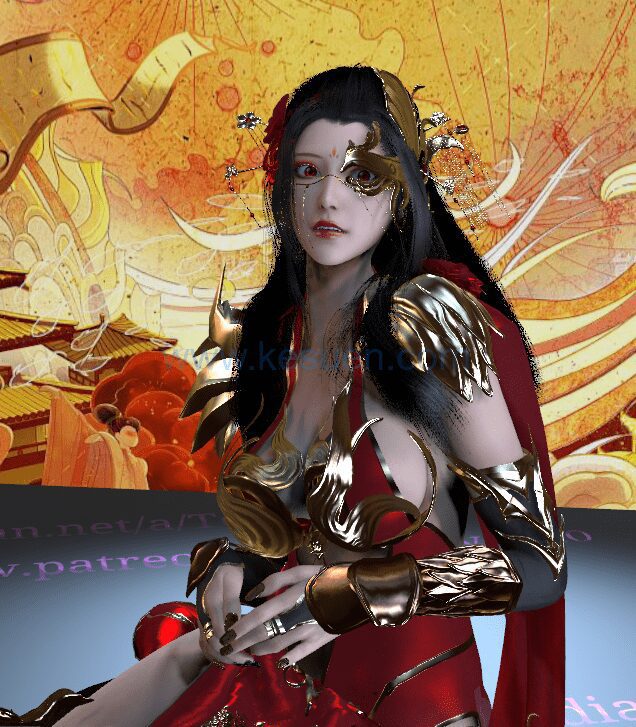 图片[2]-Eros.女祭司 灵儿 Priestess_LIN-克苏恩资源社区
