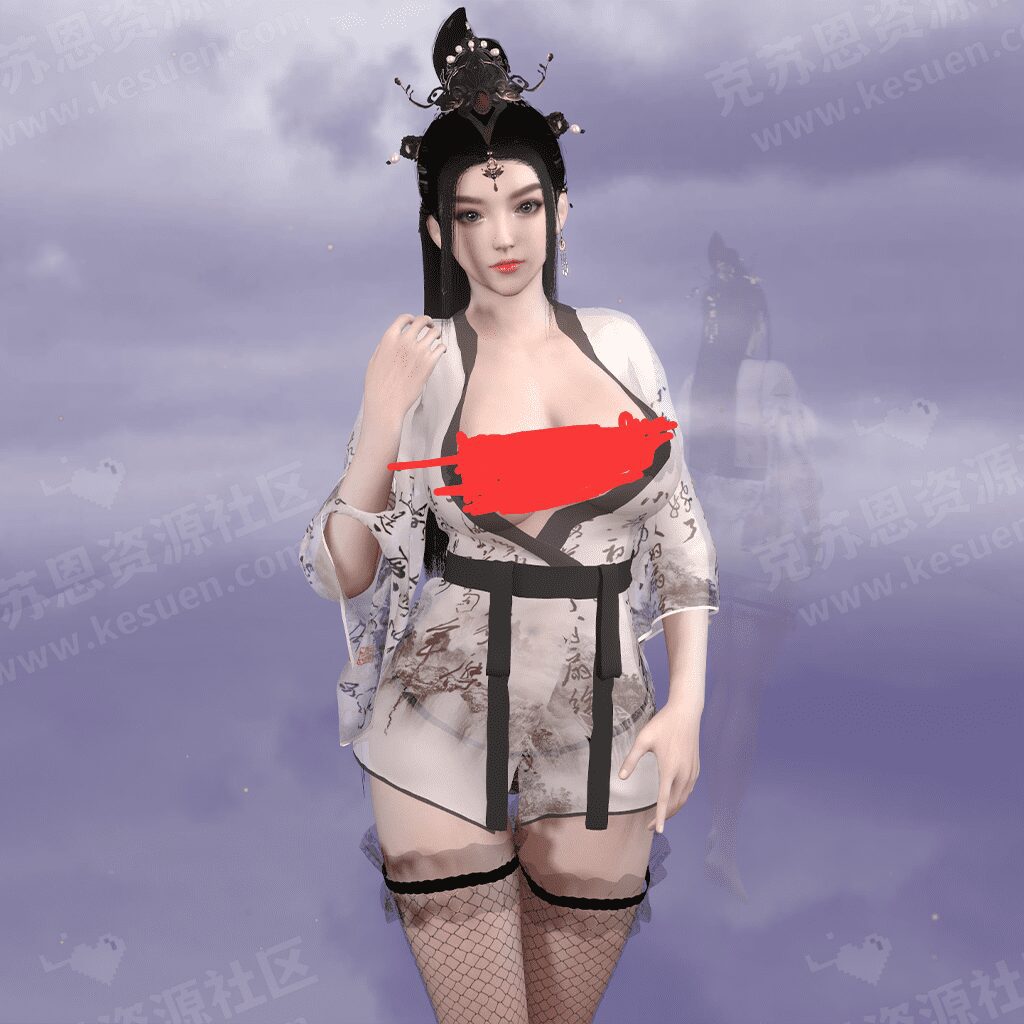 qingfeng141-230504的新古风衣服-克苏恩资源社区