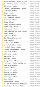 【VMD】Mei动作合集包含长动作+短动作 2023.2.15-VAM®克苏恩资源社区