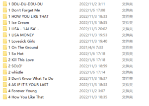 【VMD】韩国女团【BLACKPINK】精选16支舞蹈 2022.11.2-VAM®克苏恩资源社区