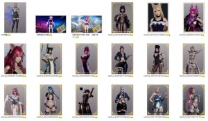 HS人物卡 英雄联盟游戏卡合集【72张】-VAM®克苏恩资源社区