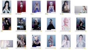 HS人物卡 精品高颜值御姐卡合集-01【30张】-VAM®克苏恩资源社区