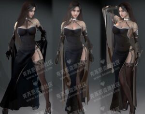 服饰Vmax.Marie_Dress_Set-VAM®克苏恩资源社区