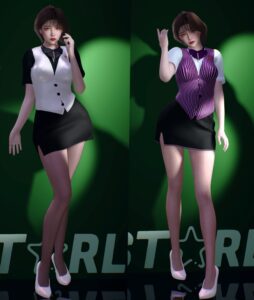 服饰starlu.Uniform_style_clothing-VAM®克苏恩资源社区