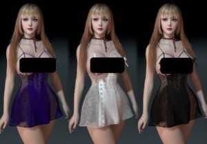 服饰Vmax.ST07_nightgown-VAM®克苏恩资源社区