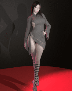 服饰Freeer.Nodle_Dress-VAM®克苏恩资源社区