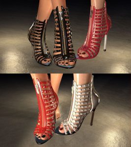 服饰FishBig.StuddedHeelsFemale-VAM®克苏恩资源社区