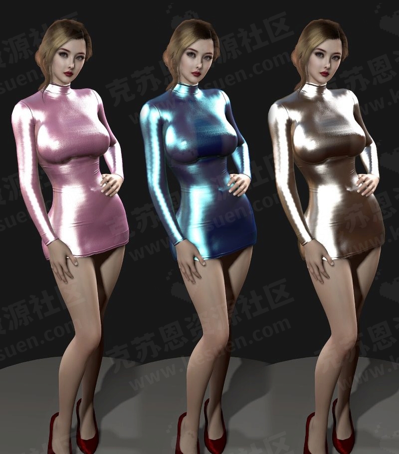 服饰Vmax.Skintight_dress-克苏恩资源社区