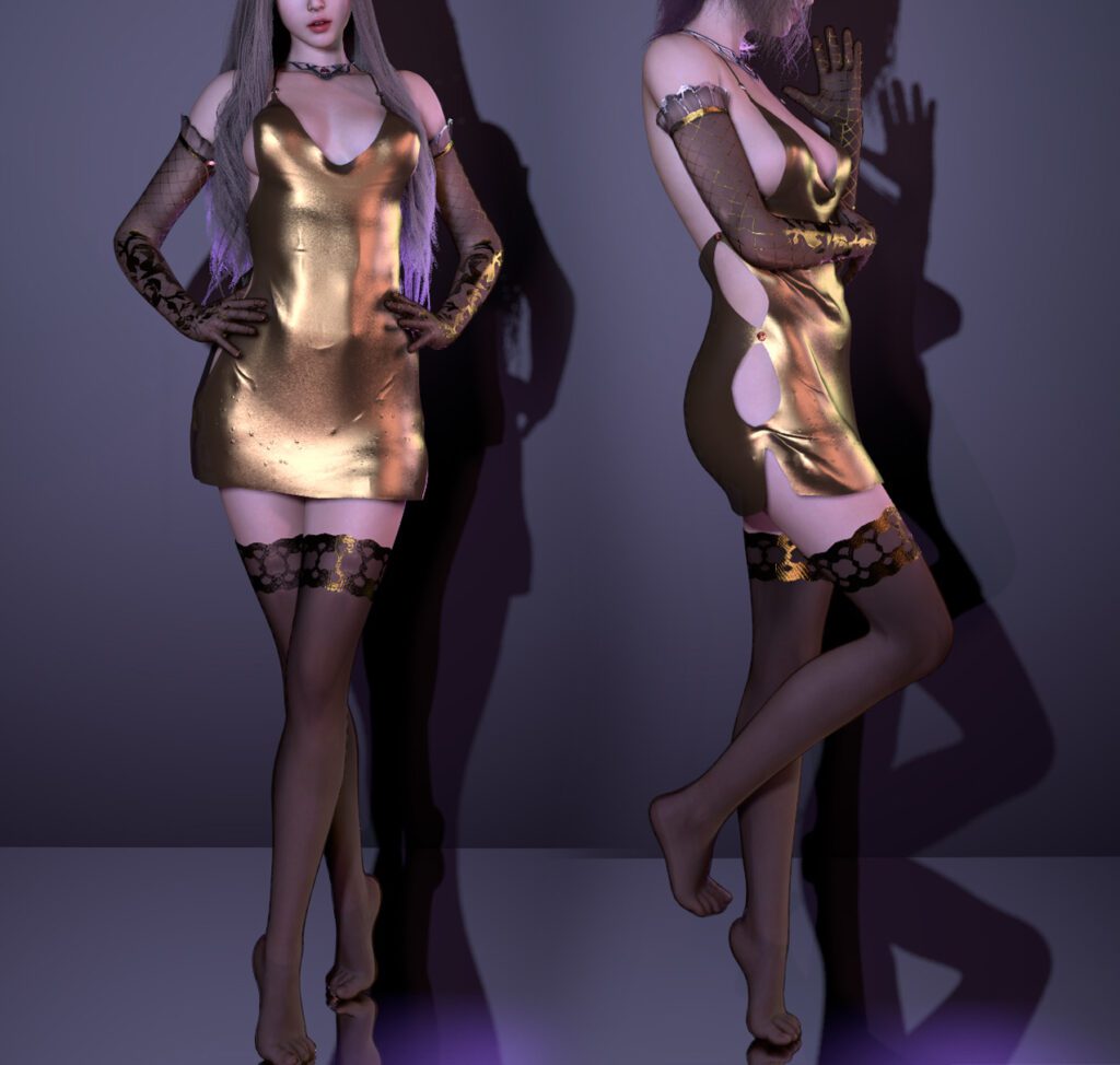 服饰VAM-YJ.Anne_Rose_Starlight-VAM®克苏恩资源社区