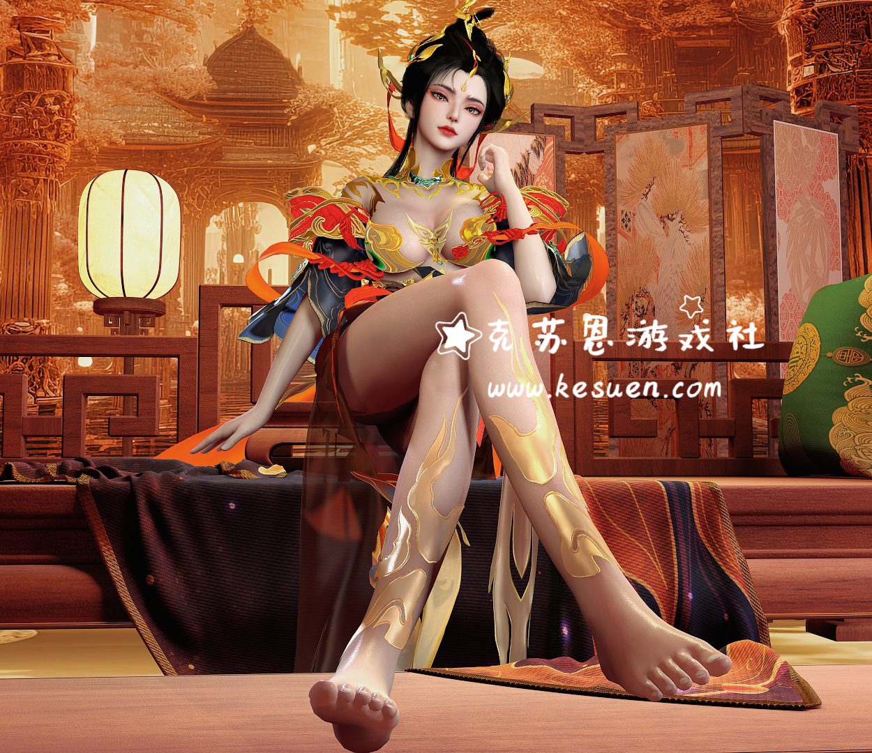 【售】南宫锦+原创战损服饰【永劫无间】-VAM®克苏恩资源社区