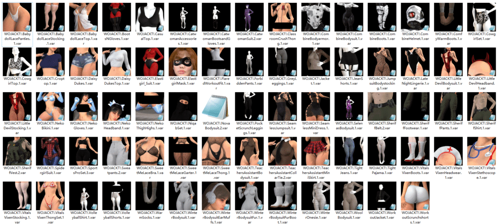 WOJACKT!服饰合集【更新至2025.9月】-VAM®克苏恩资源社区